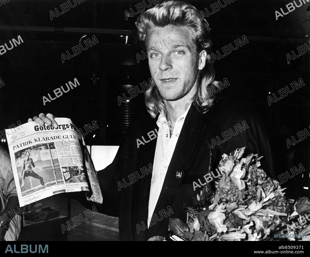 GÖTEBORG 1987-09-04.. Patrik Sjöberg - höjdhoppare. *** Local Caption *** GP Foto: Jarl Ahlström / Kamerareportage / TT / Kod: 2524.