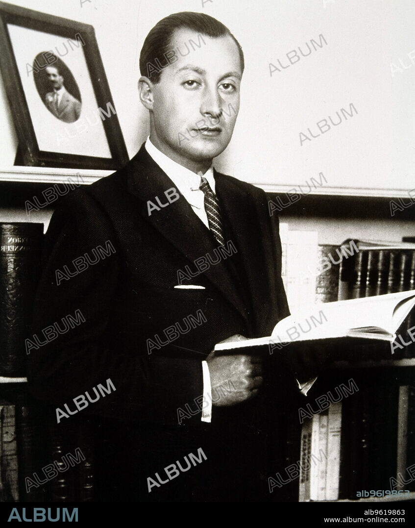 José Antonio Primo de Rivera (1903-1936), Spanish politician founder of the Falange.