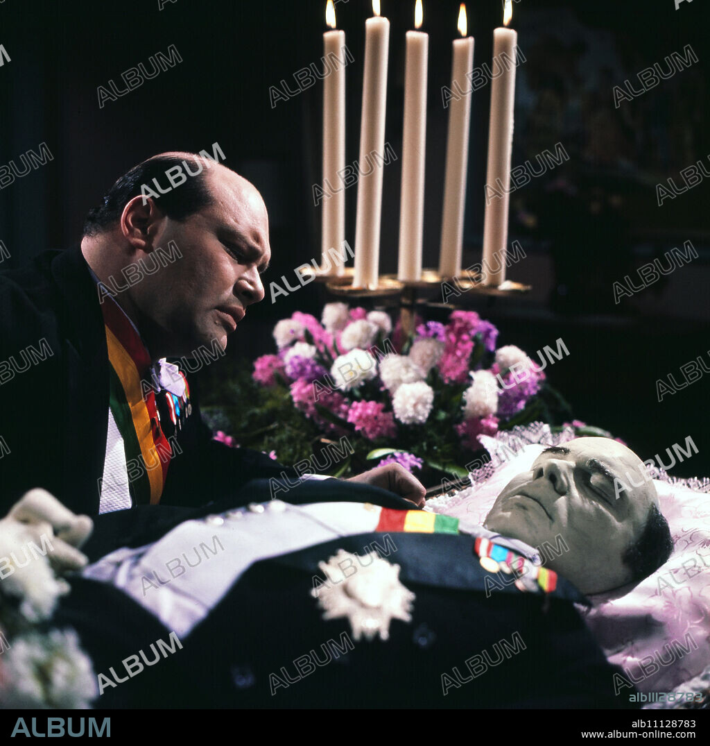 Seelenwanderung, TV film, Germany 1962, Director: Rainer Erler, Actor: Wolfgang Reichmann (left) (original german headline: Seelenwanderung).