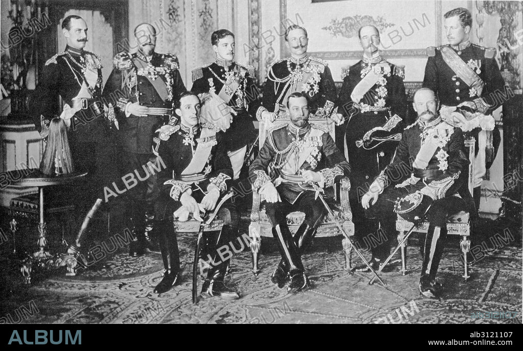 In May 1910, European royalty gathered in London for the funeral of King Edward VII. Among the mourners were nine reigning kings, who were photographed together in what very well may be the only photograph of nine reigning kings ever taken. Of the nine sovereigns pictured, four would be deposed and one assassinated. Within five years, Britain and Belgium would be at war with Germany and Bulgaria. Only five of the nine monarchies represented in the photo still exist today.