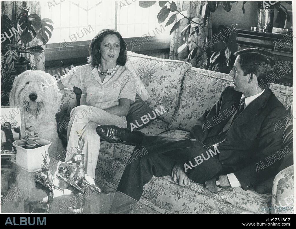 Madrid, 23/07/1983. Crimen de los Marqueses de Urquijo. Juan y Miriam de la Sierra, hijos de los Marqueses de Urquijo, durante una entrevista exclusiva para ABC, en la que se defendieron de las acusaciones vertidas contra ellos.