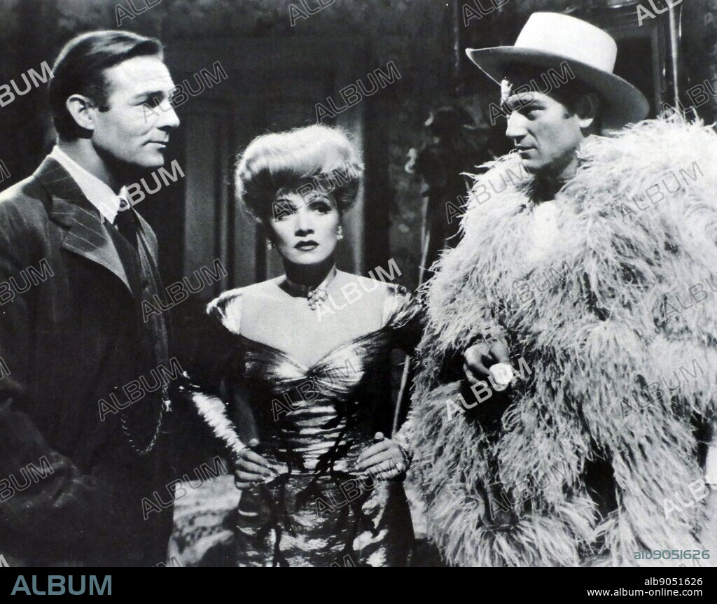 The Spoilers is a 1942 American Western film directed by Ray Enright. The movie is set in Nome, Alaska during the Nome Gold Rush, with Marlene Dietrich as Cherry Malotte, Randolph Scott as Alexander McNamara, and John Wayne as Roy Glennister, and culminates in a spectacular saloon fistfight between McNamara and Glennister.