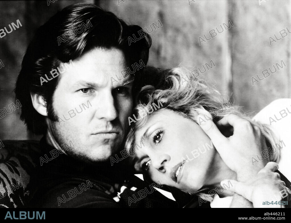JANE FONDA y JEFF BRIDGES en A LA MAÑANA SIGUIENTE, 1986 (THE MORNING AFTER), dirigida por SIDNEY LUMET. Copyright LORIMAR PRODUCTIONS.