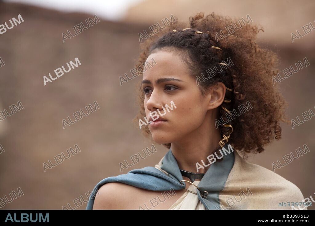 NATHALIE EMMANUEL in GAME OF THRONES, 2011, unter der Regie von DANIEL MINAHAN. Copyright HBO.