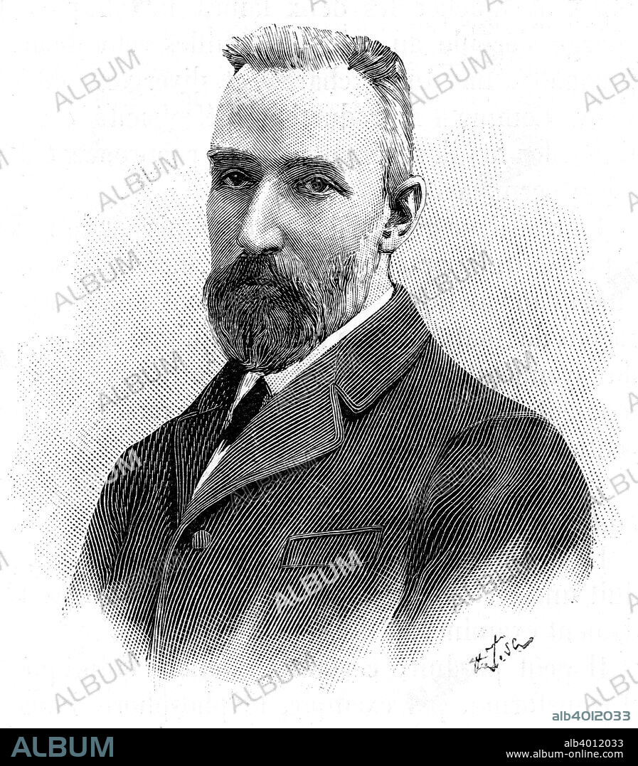 Pierre Curie, French chemist. Curie (1859-1906) was awarded the Nobel prize for Physics in 1903, jointly with his wife, Marie, and Henri Becquerel, for their work on radioactivity.