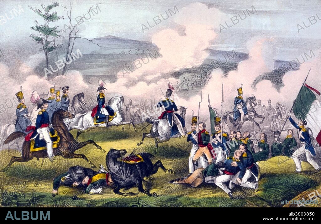 The Battle of Palo Alto was the first major battle of the Mexican-American War fought on May 8, 1846, on disputed ground five miles from the modern-day city of Brownsville, Texas. A force of some 3,400 Mexican troops, a portion of the Army of The North, led by General Mariano Arista engaged a force of 2,400 U.S. troops. Taylor advanced his artillery to attack the enemy. It was this "Flying Artillery", the tactic of using light artillery to attack then quickly move to another location and fire once more, developed by Major Samuel Ringgold, that won the battle for the Americans. Ringgold died of wounds inflicted in the battle, but his death spurred a significant boost to morale across America. The Mexican-American War was an armed conflict between the USA and Mexico from 1846-48 in the wake of the 1845 annexation of Texas. Combat operations lasted from spring 1846 to fall 1847.