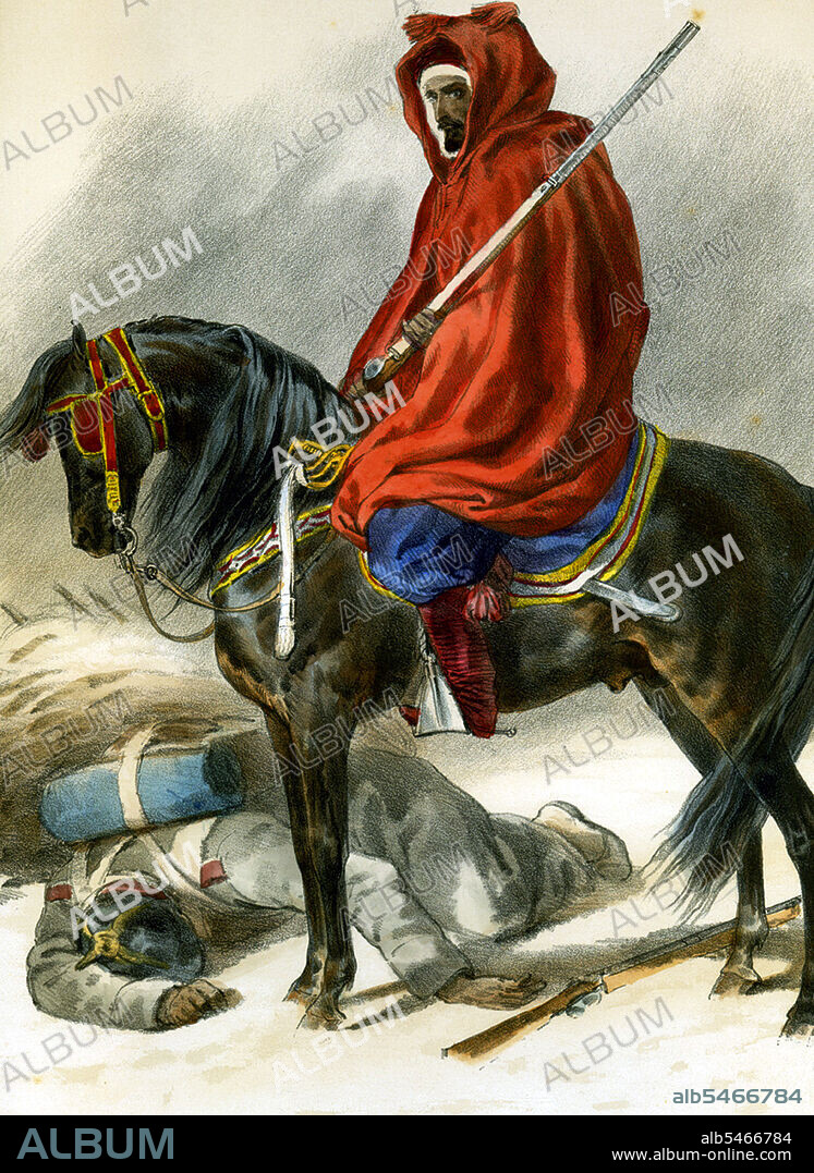 Spahis were light cavalry regiments of the French army recruited primarily from the indigenous populations of Algeria, Tunisia and Morocco. The modern French Army retains one regiment of Spahis as an armoured unit, with personnel now recruited in mainland France. Senegal also maintains a spahi regiment as a presidential escort, the Red Guard.