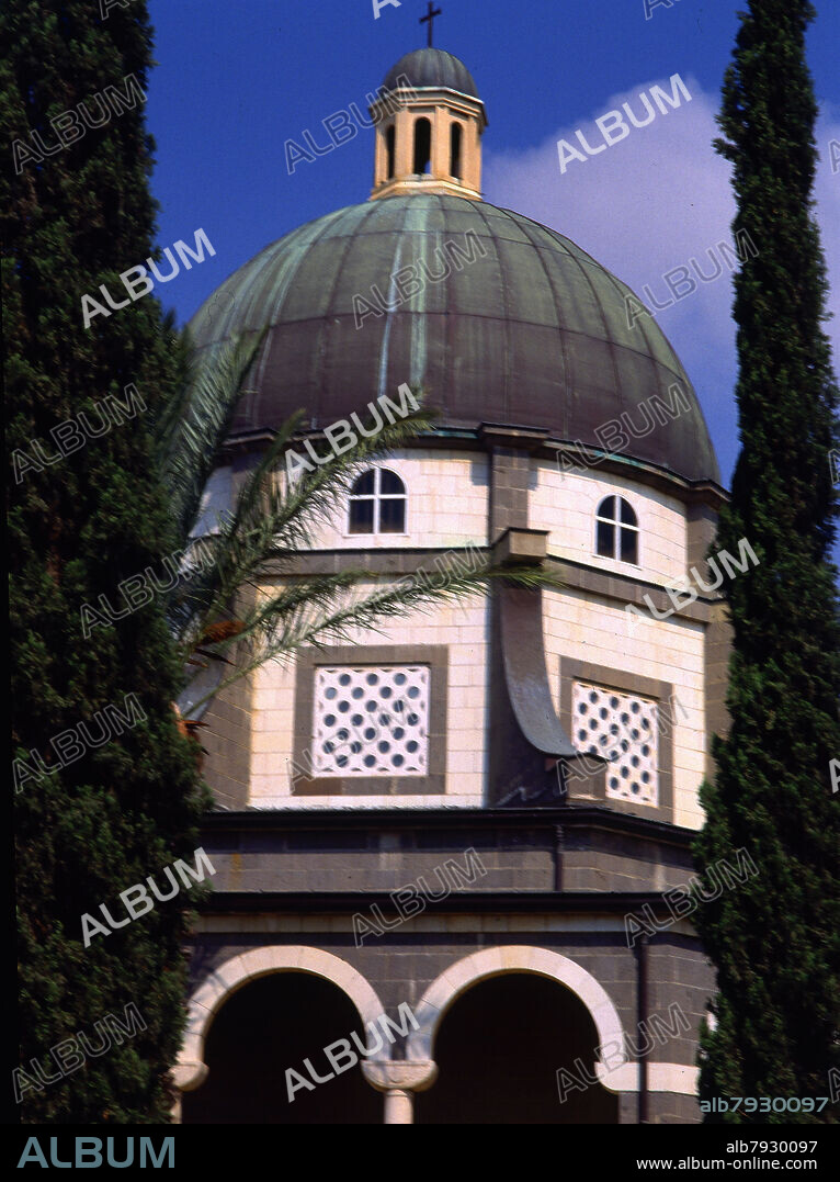 ANTONIO BARLUZZI (1884-1960). EXTERIOR-CUPULA CON LINTERNA - FOTO AÑOS 90.