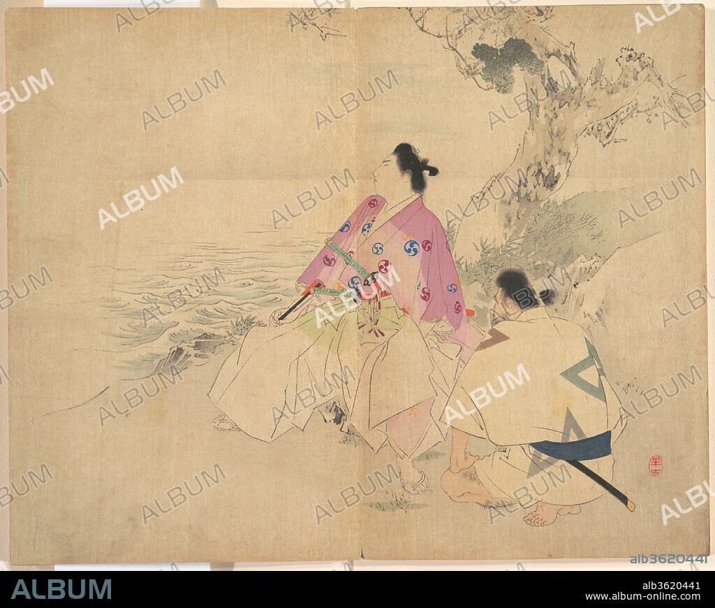 Print. Artist: Kajita Hanko (Japanese, 1870-1917). Culture: Japan. Dimensions: Album: 8 1/2 x 5 5/16 in. (21.6 x 13.5 cm).
