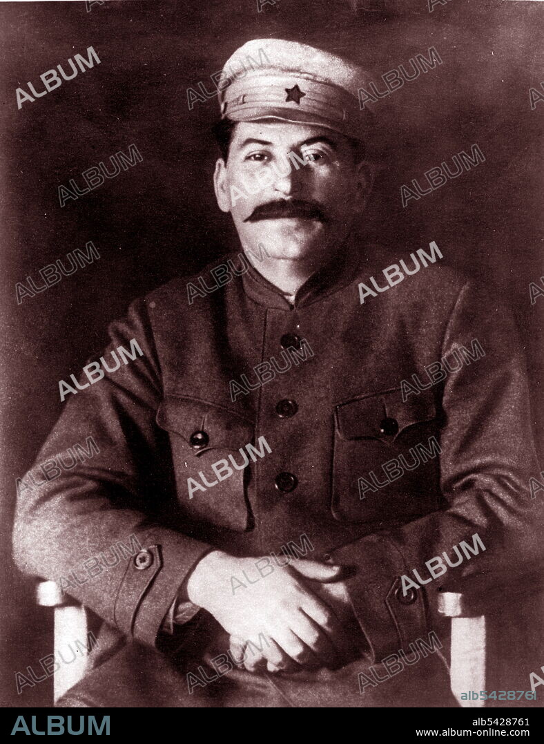 Joseph Vissarionovich Stalin (1878 - 1953), ruler of the Soviet Union from 1927 until 1953.