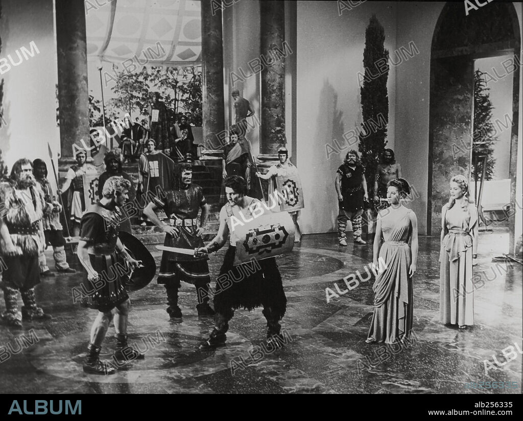 ATILA, REY DE LOS HUNOS, 1954 (THE SIGN OF THE PAGAN), dirigida por DOUGLAS SIRK. Copyright UNIVERSAL PICTURES.