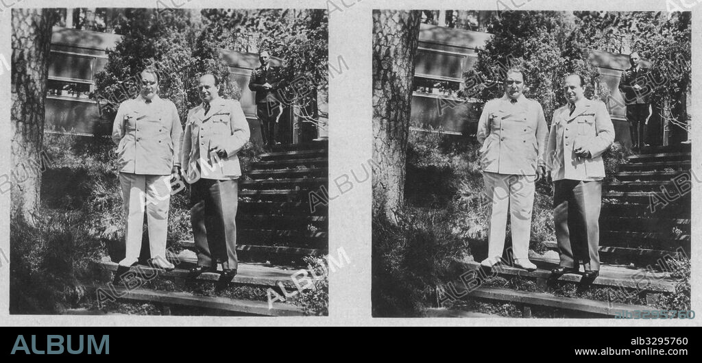 Reichs Marshal Hermann Goring and General Ernst Udet.