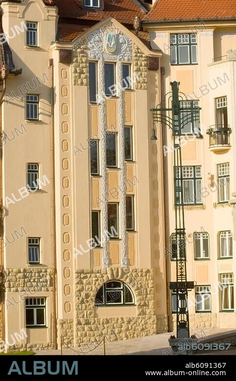Slowakei, Piestany: Das Jugendstilhotel Thermia Palace.