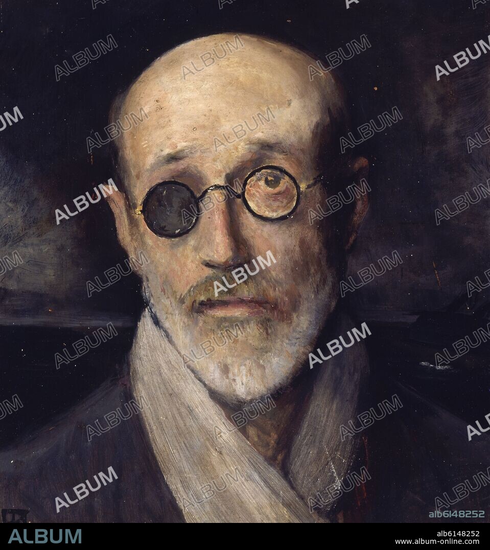 RICARDO BAROJA. AUTORRETRATO - 1933 - OLEO/LIENZO - 40X57 CM.