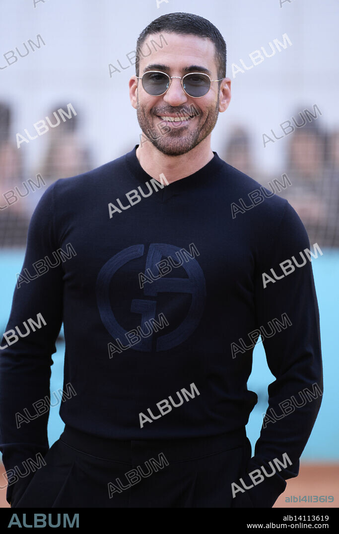 Miguel Angel Sivestre attends Carlos Alcaraz: A mi manera' Premiere at Torre Picasso on April 22, 2025 in Madrid, Spain.
