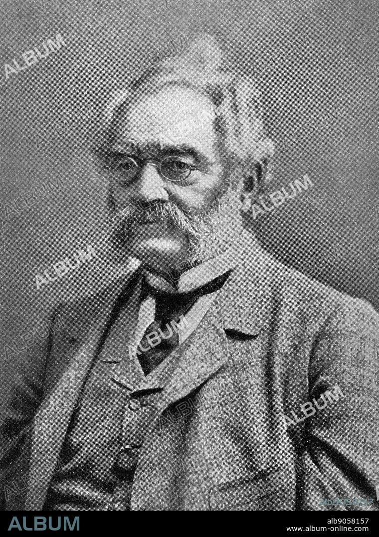 Portrait of Werner von Siemens (1816-1892) a German inventor, industrialist and brother of Friedrich Siemens. Dated 19th Century.