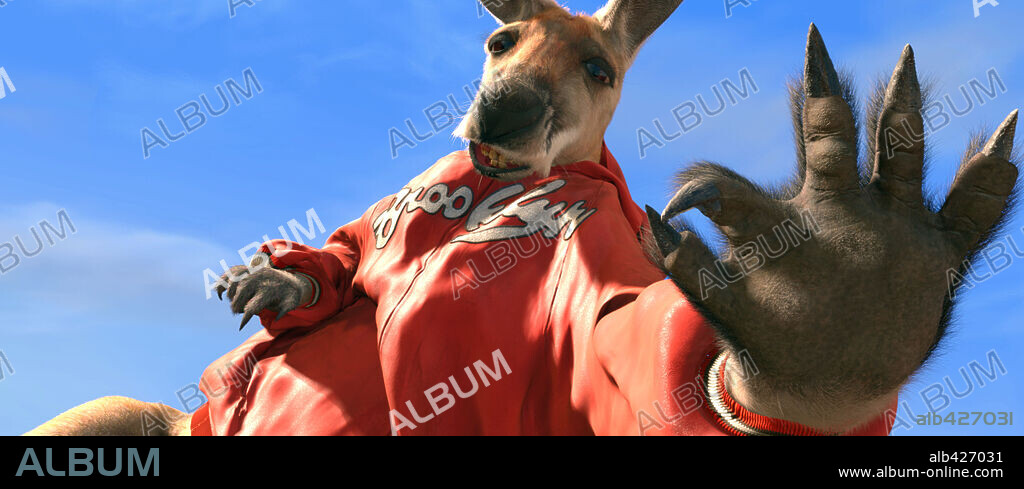 CANGURO JACK, TRINCA Y BRINCA, 2003 (KANGAROO JACK), dirigida por DAVID MCNALLY. Copyright WARNER BROS. PICTURES.
