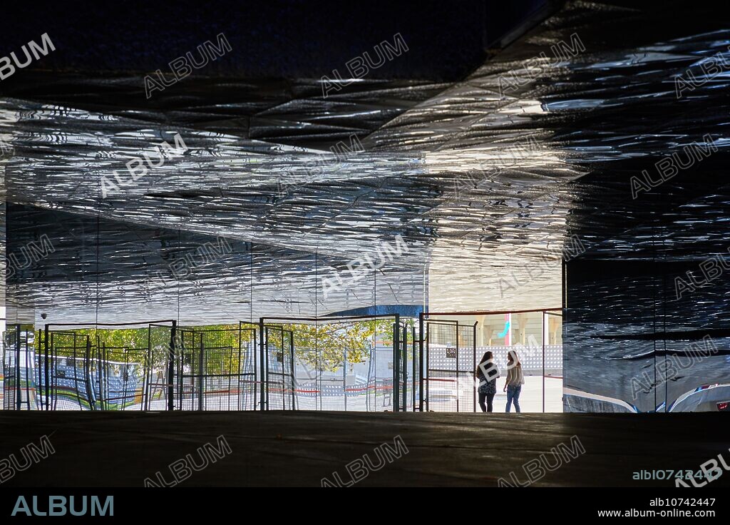 Museu Blau, Forum Building by Herzog & de Meuron, Forum, Barcelona, Catalunya, Spain, Europe.