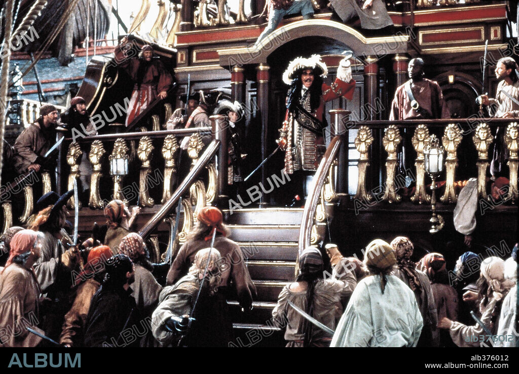 DUSTIN HOFFMAN en HOOK: EL CAPITÁN GARFIO, 1991 (HOOK), dirigida por STEVEN SPIELBERG. Copyright COLUMBIA TRI STAR.