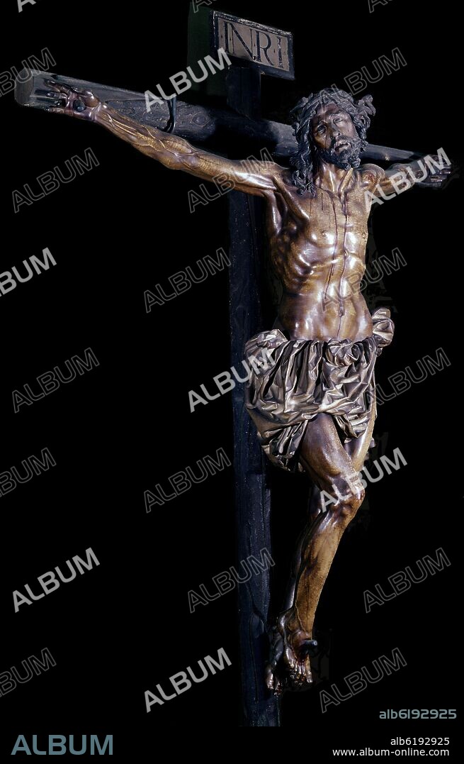 JUAN DE MESA (1583-1627). CRISTO DE LA AGONIA - SIGLO XVII.