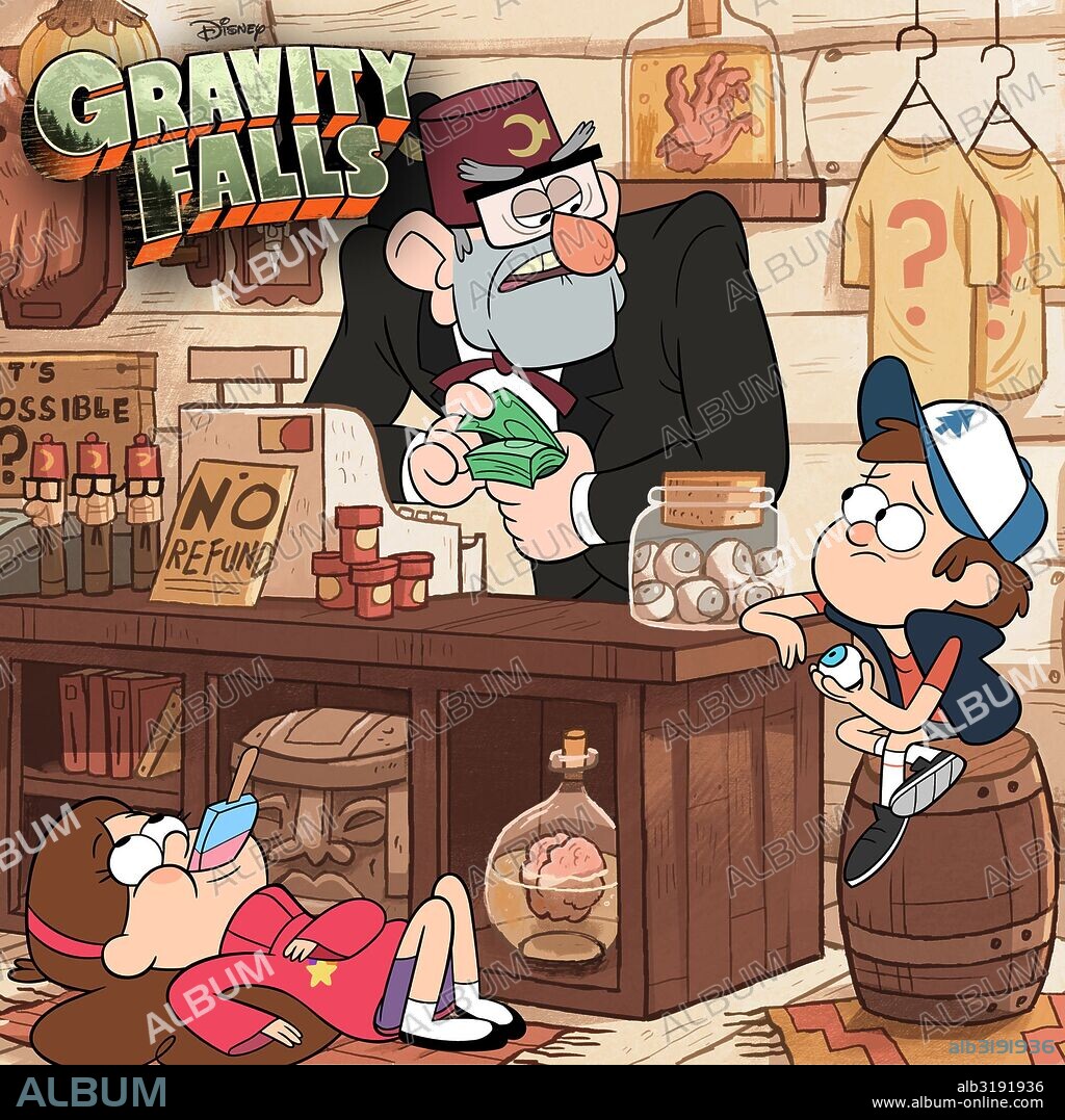 Poster of GRAVITY FALLS, 2012, directed by ALEX HIRSCH. Copyright DISNEY TELEVISION ANIMATION.