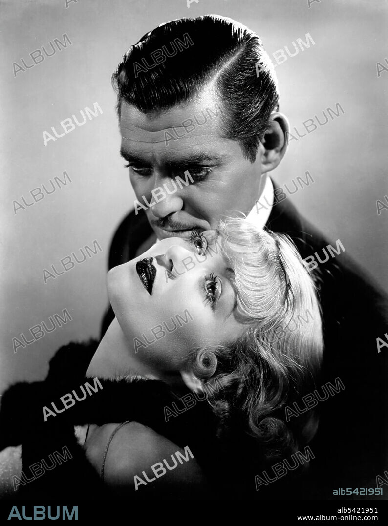 CLARK GABLE and CONSTANCE BENNETT in AFTER OFFICE HOURS, 1935, directed by ROBERT Z. LEONARD. Copyright M.G.M.