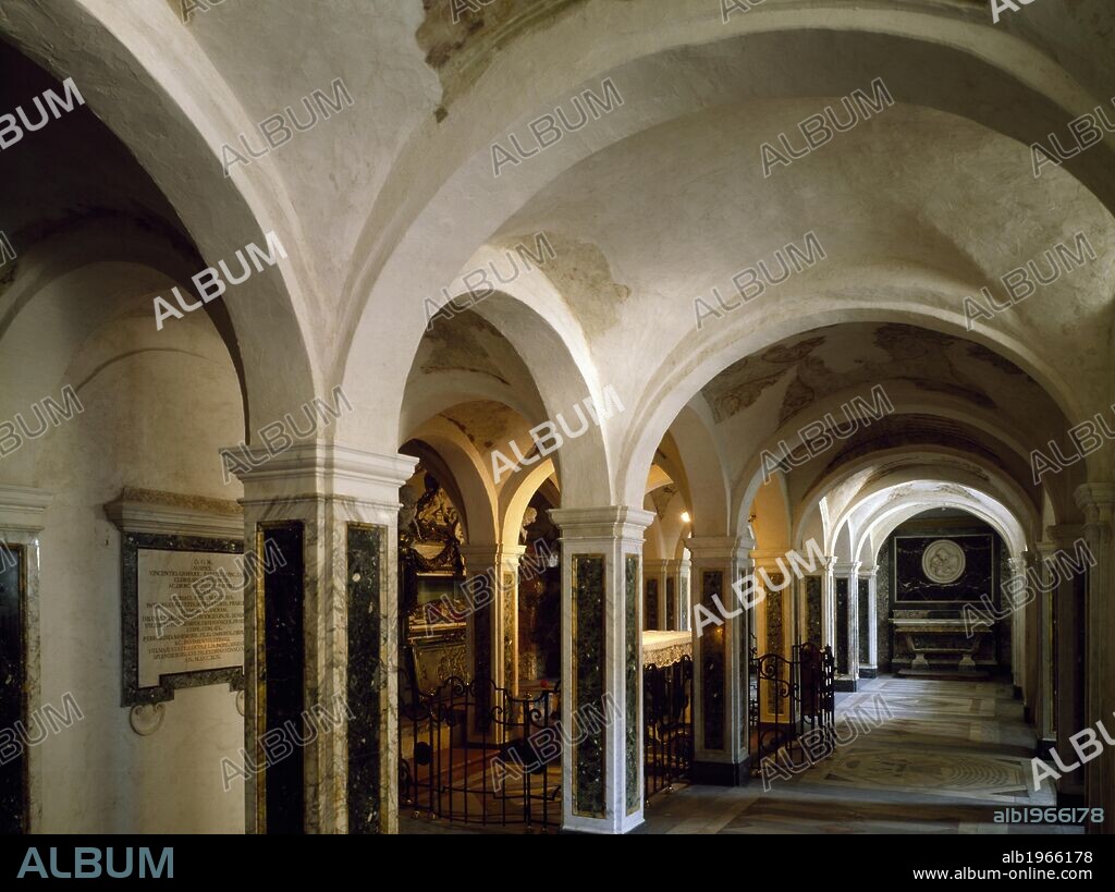 The Crypt of the Cathedral of San Ciriaco, Ancona. Italy, 11th-12th century.