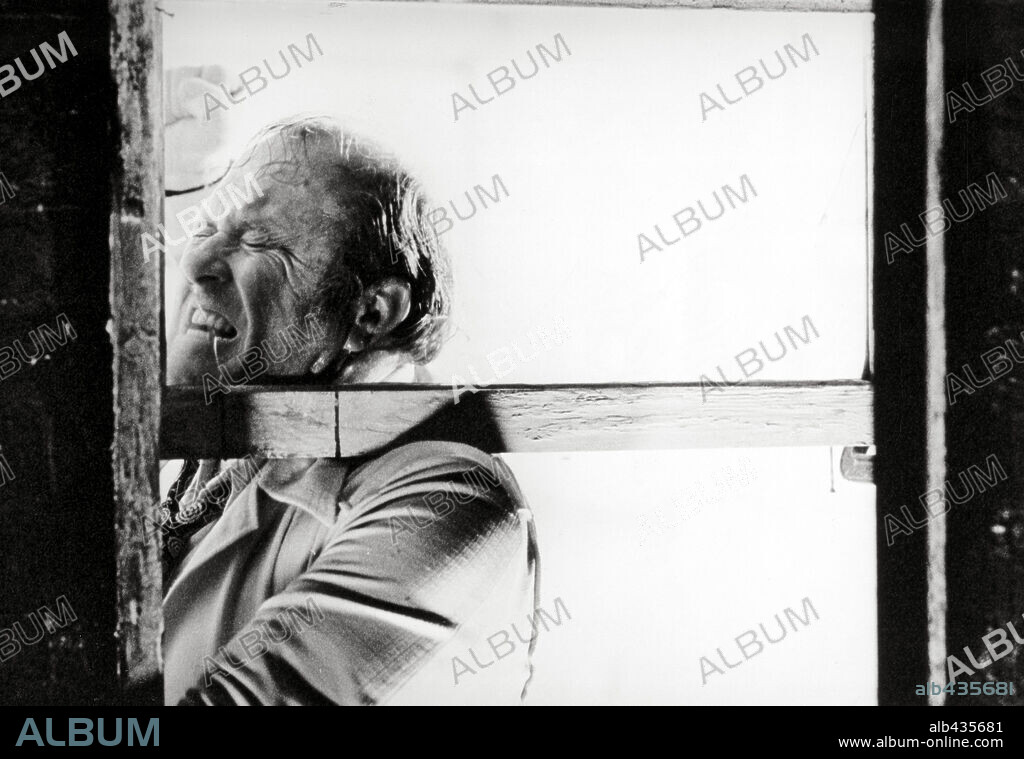 M. EMMET WALSH in BLOOD SIMPLE, 1984, directed by ETHAN COEN and JOEL COEN. Copyright RIVER ROAD PRODS.