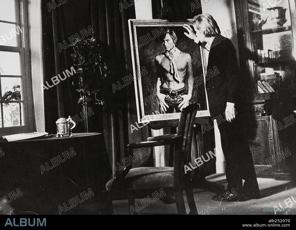 HELMUT BERGER in THE SECRET OF DORIAN GRAY, 1970 (DORIAN GRAY), directed by MASSIMO DALLAMANO. Copyright SARGON FILM.