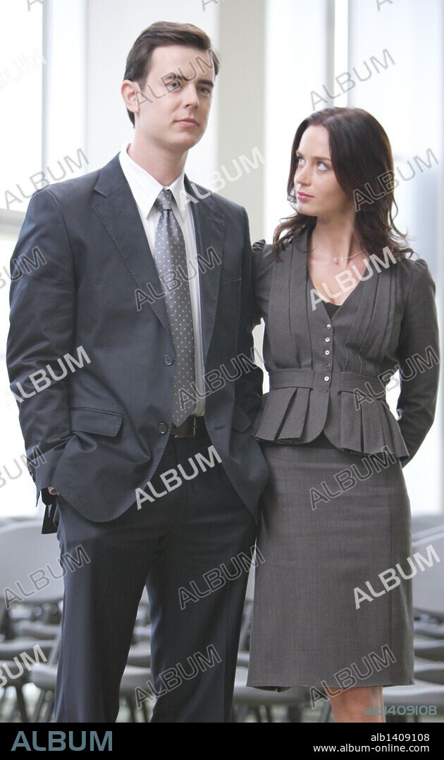 COLIN HANKS y EMILY BLUNT en THE GREAT BUCK HOWARD, 2008, dirigida por SEAN MCGINLY. Copyright MAGNOLIA PICTURES.