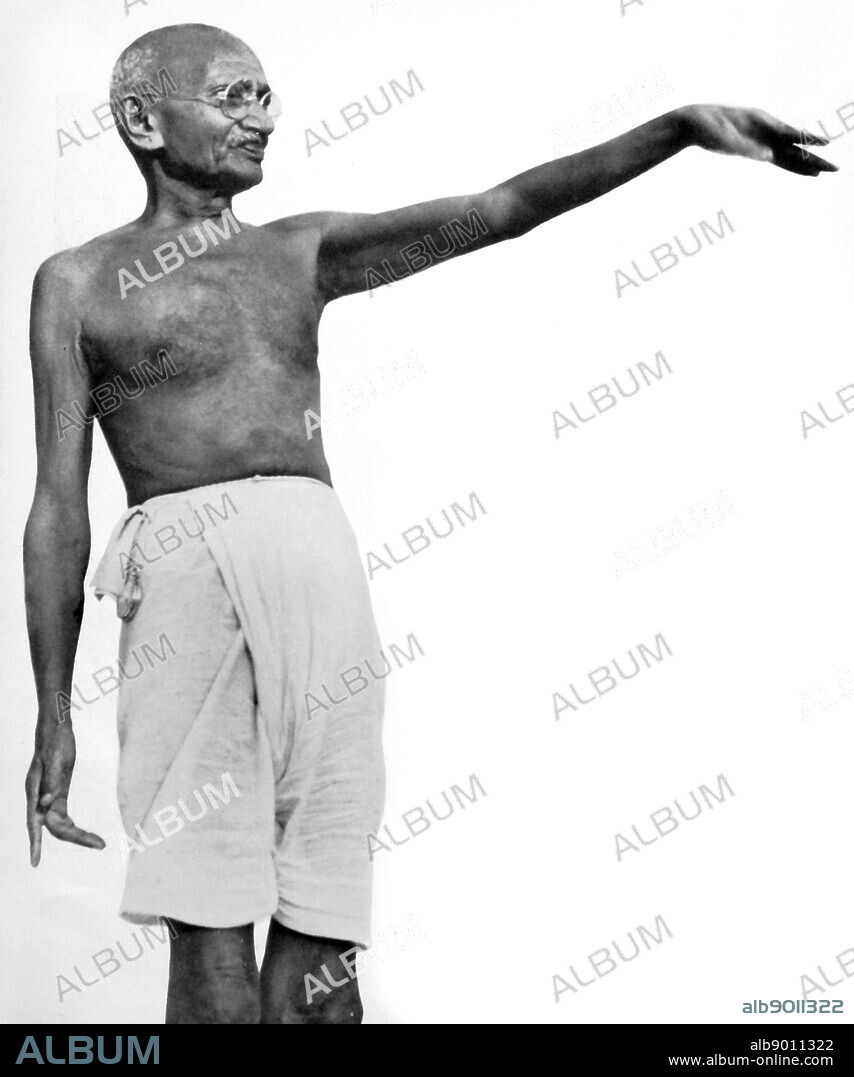 Mohandas Karamchand Gandhi (1869 1948), the preeminent leader of the Indian independence movement in British-ruled India. Employing nonviolent civil disobedience, Gandhi led India to independence and inspired movements for civil rights and freedom across the world.