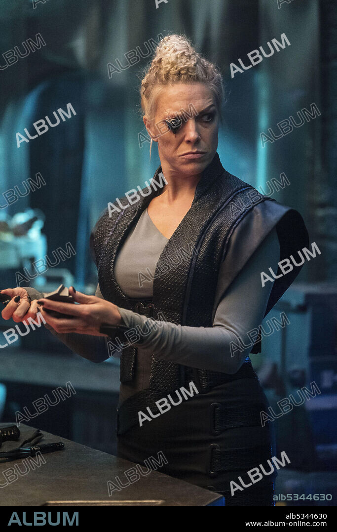 HANNAH WADDINGHAM en KRYPTON, 2018, dirigida por CIARAN DONNELLY, COLM MCCARTHY y DAVID S. GOYER. Copyright Warner Horizon Television / DC Entertainment.