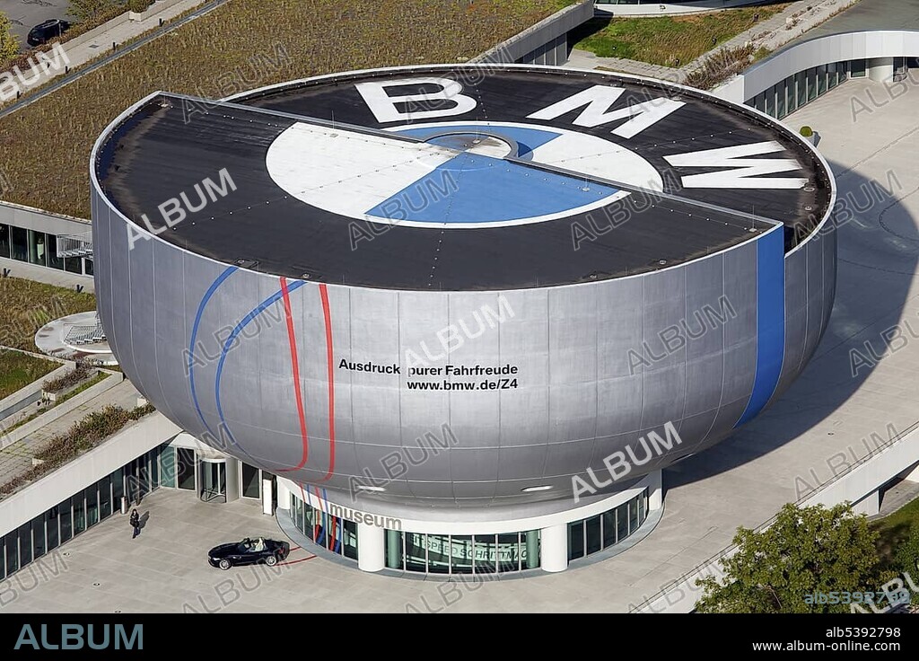 BMW Museum of the BMW AG in Munich, Bavaria, Germany, Europe.