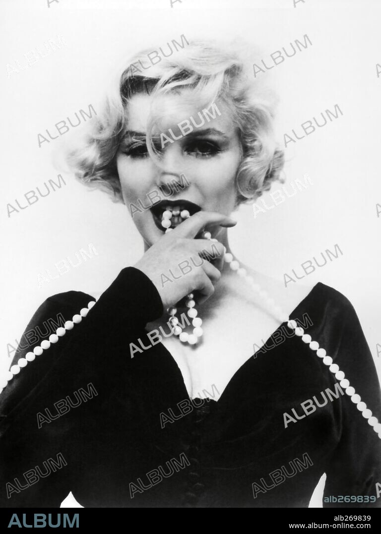 NORMA JEAN BAKER. MARILYN MONROE in MANCHE MÖGEN'S HEISS, 1959 (SOME LIKE IT HOT), unter der Regie von BILLY WILDER. Copyright UNITED ARTISTS.