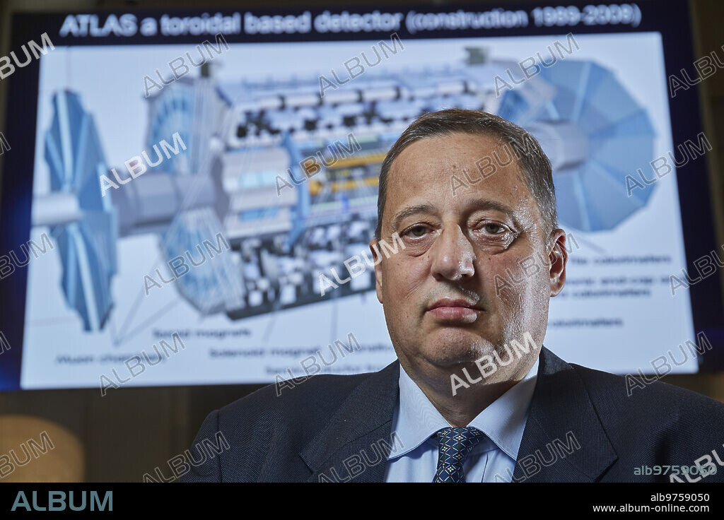 Madrid, 10/08/2018. Marzio Nessi, head of the Cern Neutrino detector, at the Bbva foundation. Photo: Guillermo Navarro. Archdc.