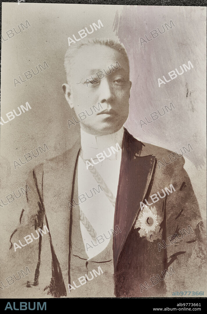 1906. El Marqués Saionji Kinmochi, nuevo primer ministro del imperio del Japón. Foto: Filip Kester Y/o Brown Brothers.