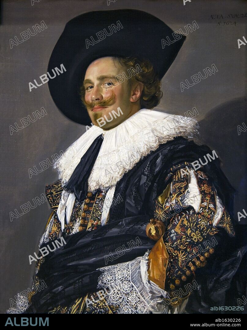 Laughing Cavalier by Frans Hals, 1624, Wallace Collection, London, United Kingdom.