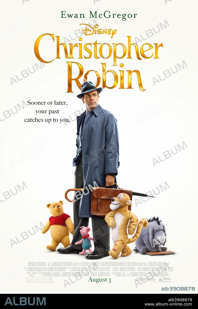 Poster de CHRISTOPHER ROBIN, 2018, dirigida por MARC FORSTER. Copyright WALT DISNEY PICTURES.