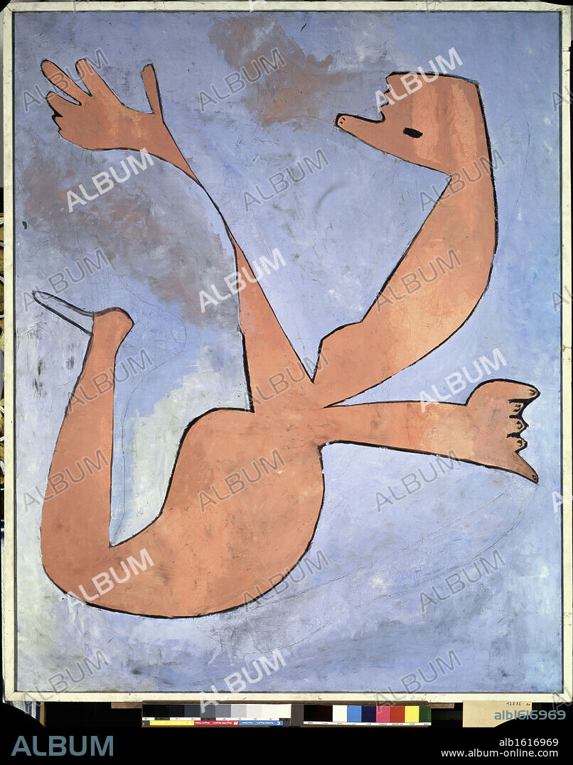 The Swimmer by Pablo Picasso, 1929, 1881-1973, France, Paris, Musee Picasso.