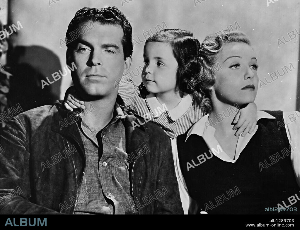 FRED MACMURRAY and MADELEINE CARROLL in VIRGINIA, 1941, directed by EDWARD H. GRIFFITH. Copyright PARAMOUNT PICTURES.