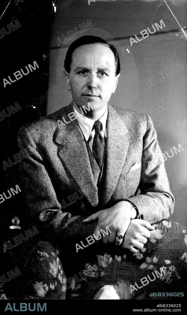 Lt. Michael Parker, R.N. (ret.) -- Equerry to HRH The Duke of Edinburgh. August 19, 1949. (Photo by Baron, Camera Press).