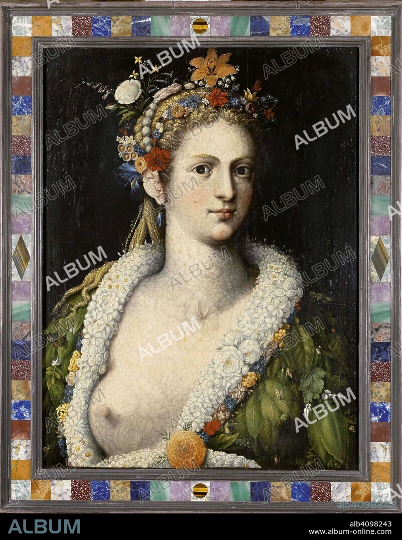GIUSEPPE ARCIMBOLDO. Flora meretrix.