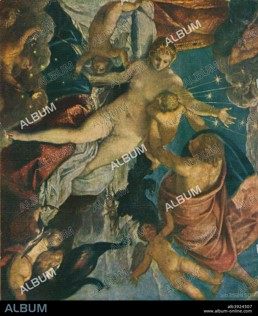 'The Origin of the Milky Way', 1575, (1909). Painting held at The National Gallery, London. From The National Gallery, Vol. One [T. C. & E. C. Jack, London and Edinburgh, 1909].