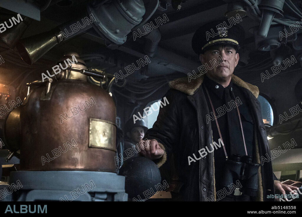 TOM HANKS dans USS GREYHOUND: LA BATAILLE DE L'ATLANTIQUE, 2020 (GREYHOUND), réalisé par AARON SCHNEIDER. Copyright SPE / Stage 6 Films / Playtone.