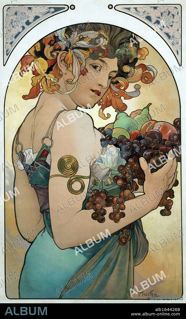 Alphonse Mucha アート作品 2点セット ALPHONSE MUCHA アート作品集 - メルカリ