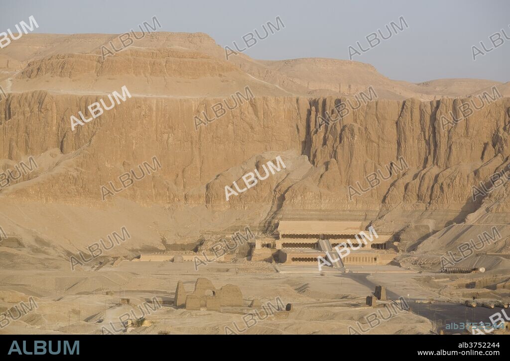 The Temple of Hatshepsut, Deir El Bahari, Thebes, UNESCO World Heritage Site, Egypt, North Africa, Africa.