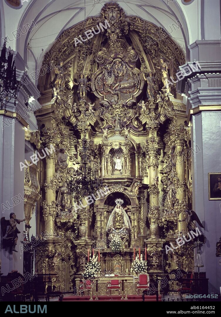 RETABLO MAYOR - REALIZADO HACIA 1765 - ROCOCO.