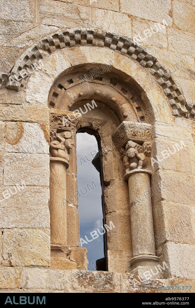 Colegiata de San pedro, siglo XII. Cervatos. Cantabria. Spain.