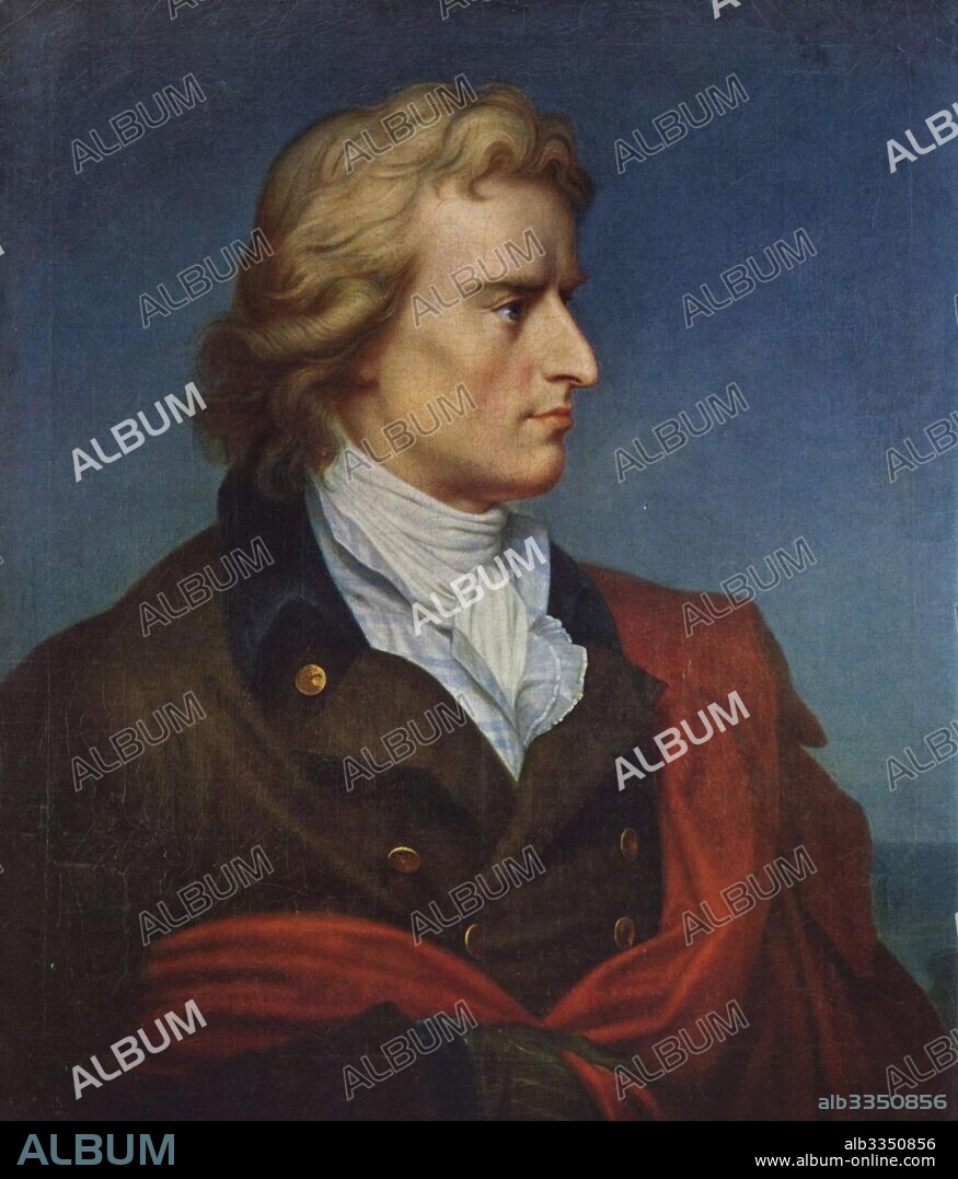 GERHARD VON KüGELGEN. Portrait of Friedrich von Schiller (1759-1805).
