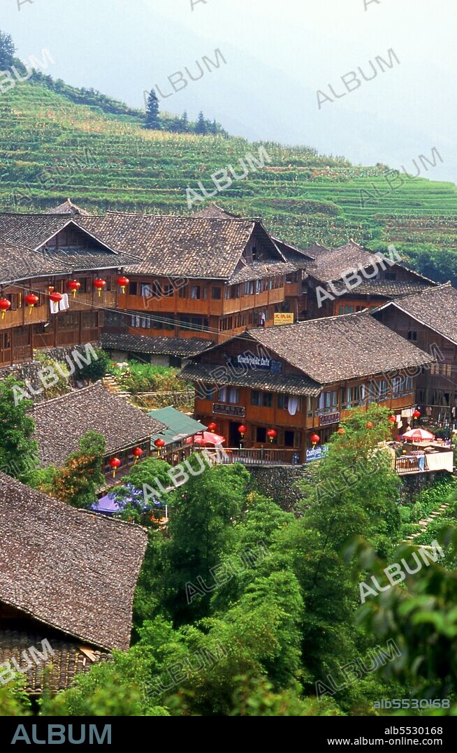 The Zhuang people (Chinese: ??; pinyin: Zhuàngzú; Zhuang: Bouxcuengh) are an ethnic group who mostly live in the Guangxi Zhuang Autonomous Region in southern China. Some also live in the Yunnan, Guangdong, Guizhou and Hunan provinces. They form one of the 55 minority ethnic groups officially recognized by the People's Republic of China. With the Buyi, Tay–Nùng, and other northern Tai speakers, they are sometimes known as the Rau or Rao. Their population, estimated at 18 million people, puts them second only to the Han Chinese and makes the Zhuang the largest minority in China. Longji (Dragon's Backbone) Terraced Rice Fields received their name because the rice terraces resemble a dragon's scales, while the summit of the mountain range looks like the backbone of the dragon. Visitors standing on the top of the mountain can see the dragon's backbone twisting off into the distance.